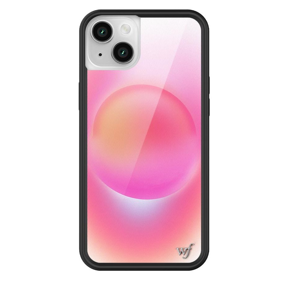 Hot Pink Aura iPhone Case