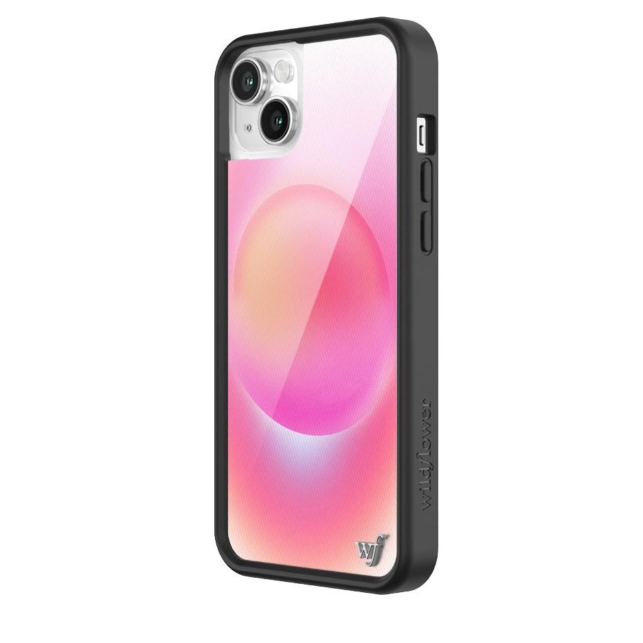 Hot Pink Aura iPhone Case