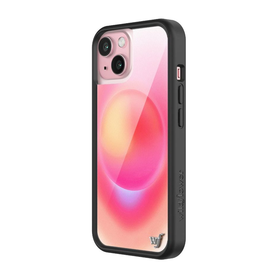 Hot Pink Aura iPhone Case