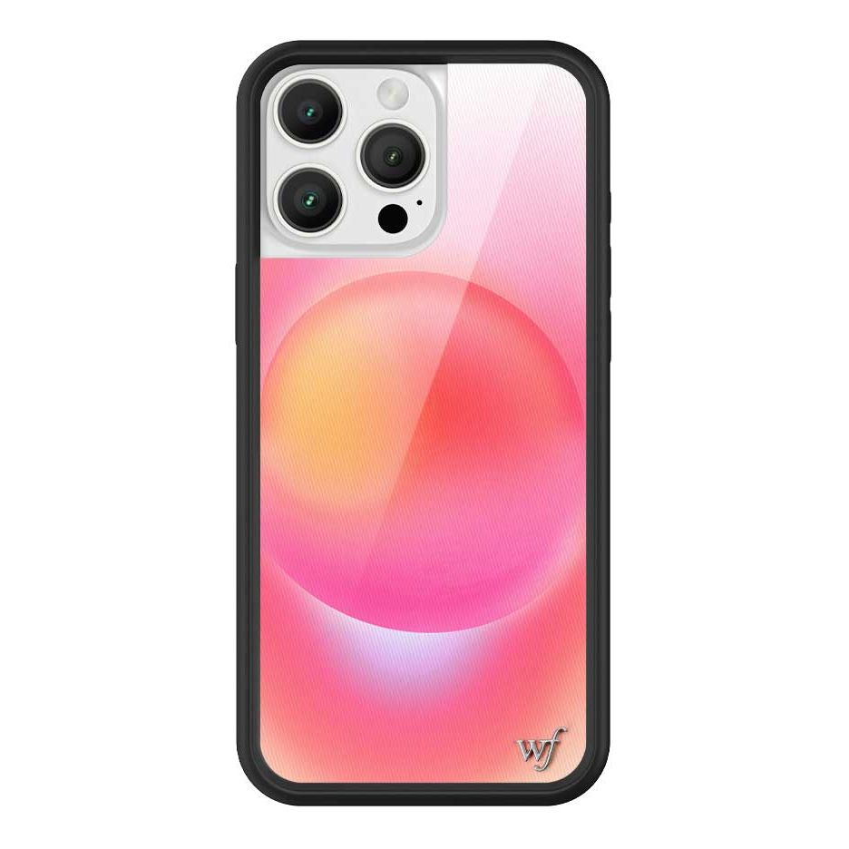 Hot Pink Aura iPhone Case