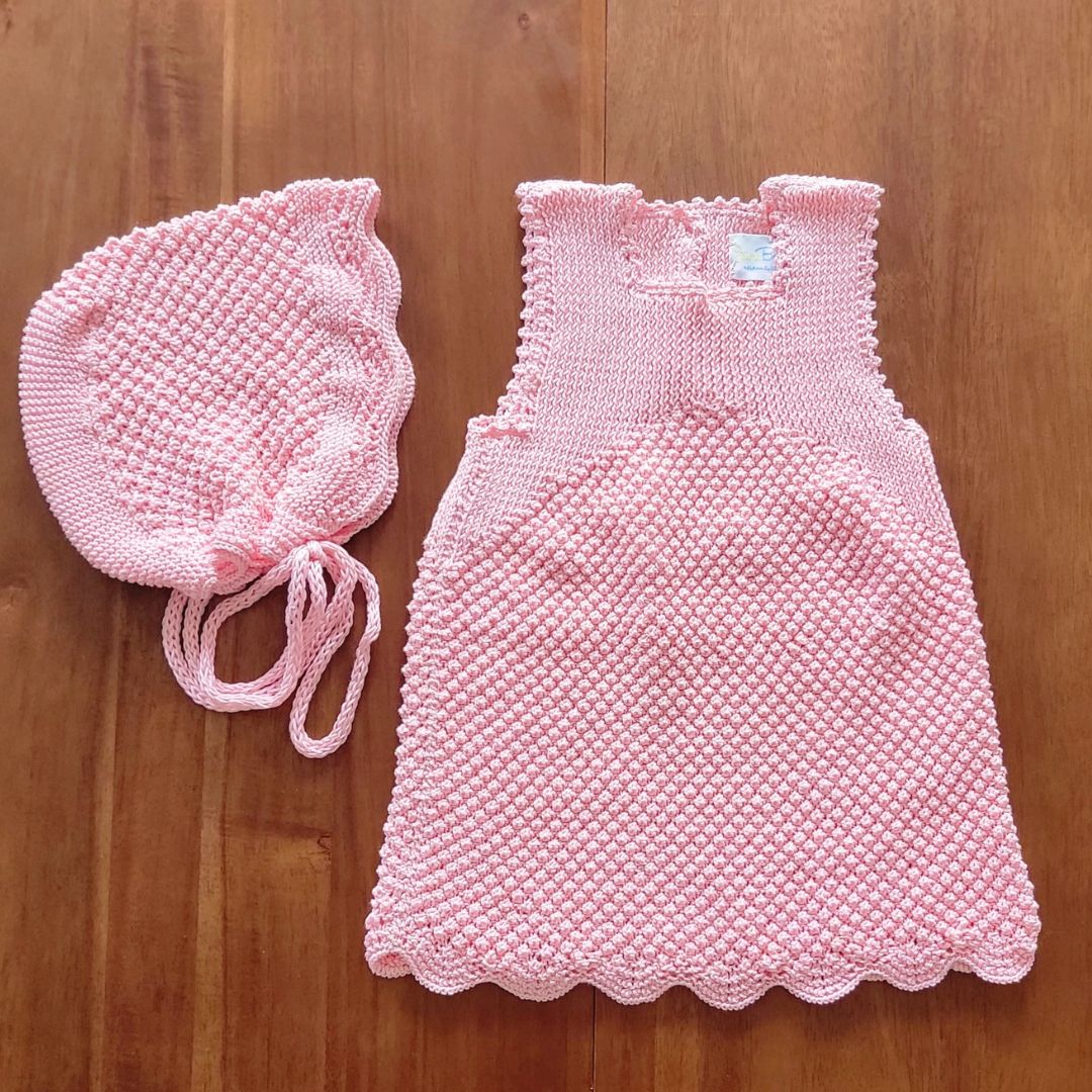 Alba Tunic Top & Bonnet - In Stock