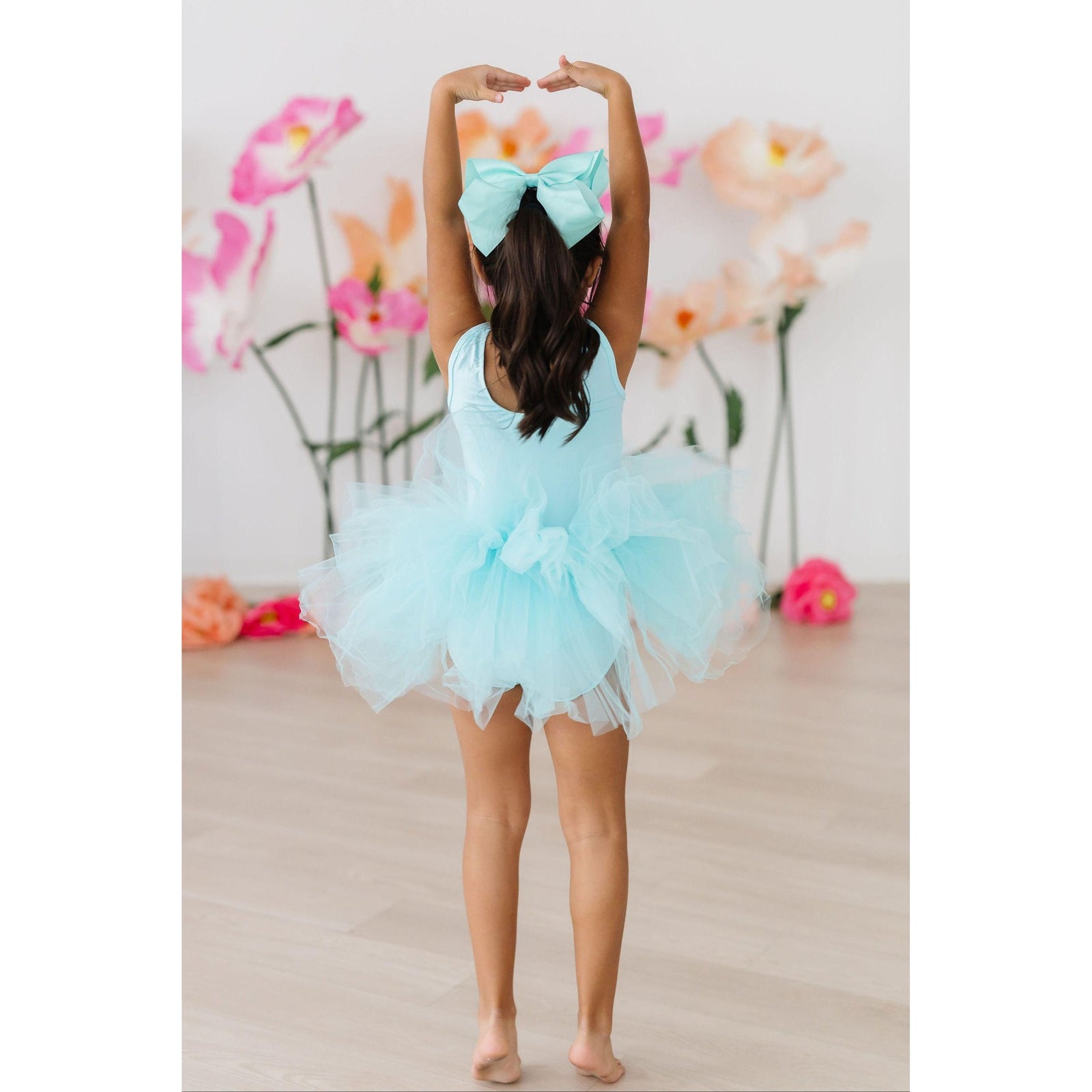 Aqua Tank Tutu Leotard
