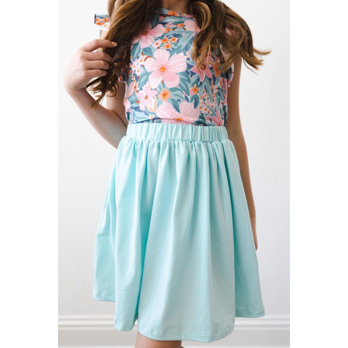 Aqua Twirl Skort