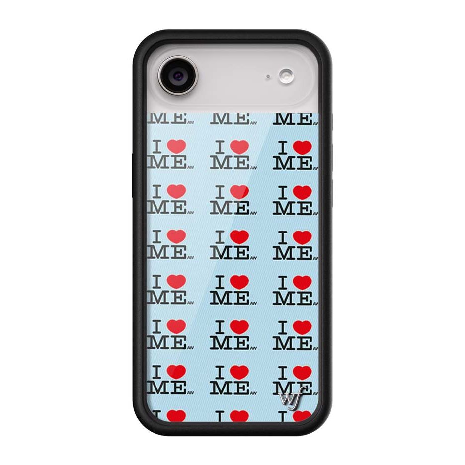I Heart Me | Blue iPhone Case