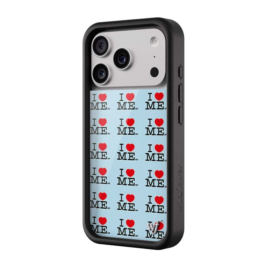 I Heart Me | Blue iPhone Case