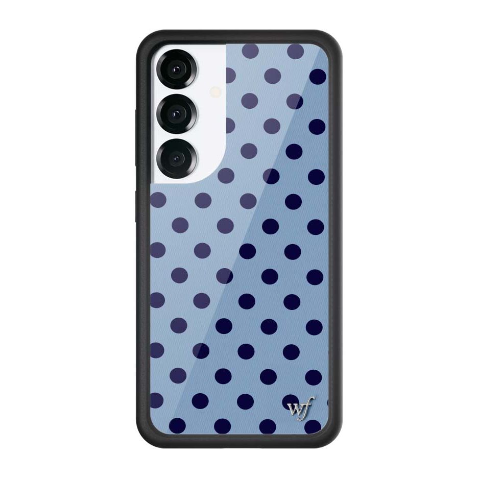 Polka Dot | Blue and Navy Blue Samsung Galaxy Case