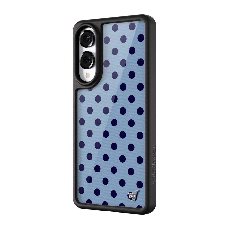 Polka Dot | Blue and Navy Blue Samsung Galaxy Case