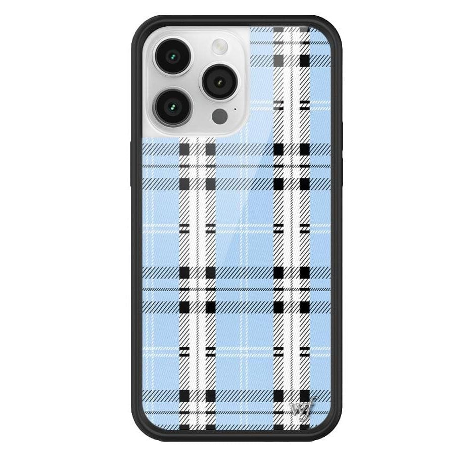 Plaid | Blue iPhone Case