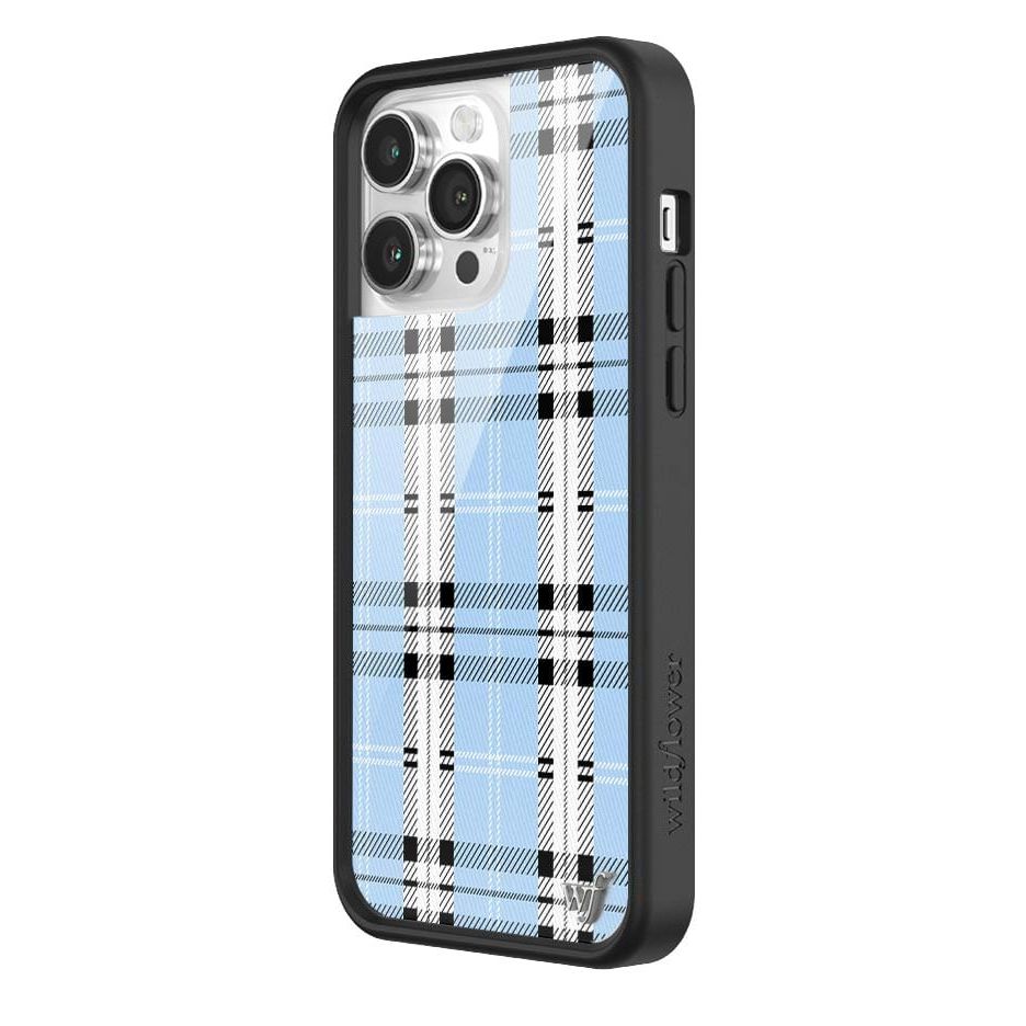 Plaid | Blue iPhone Case