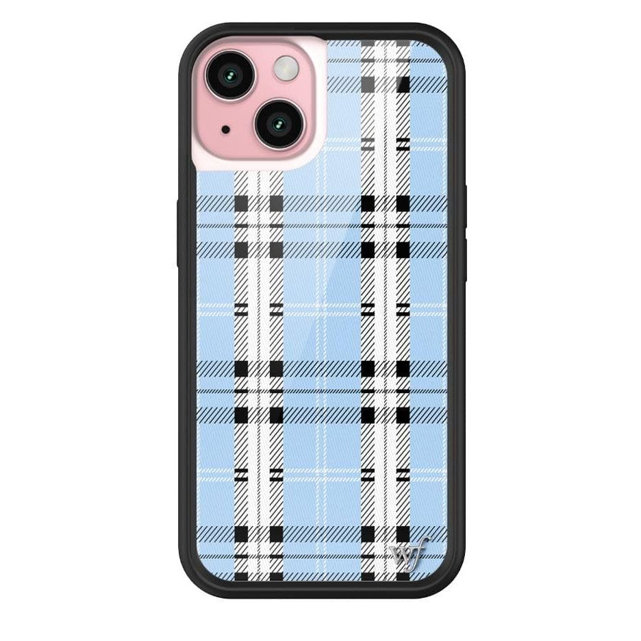 Plaid | Blue iPhone Case