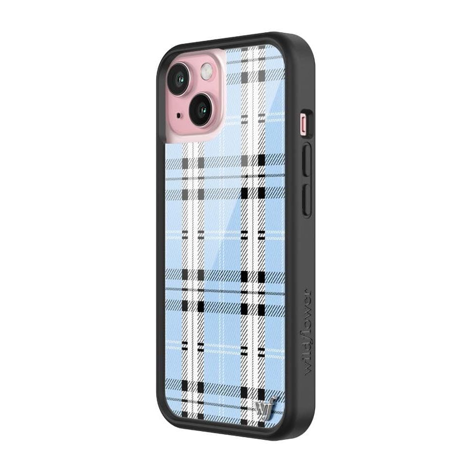 Plaid | Blue iPhone Case
