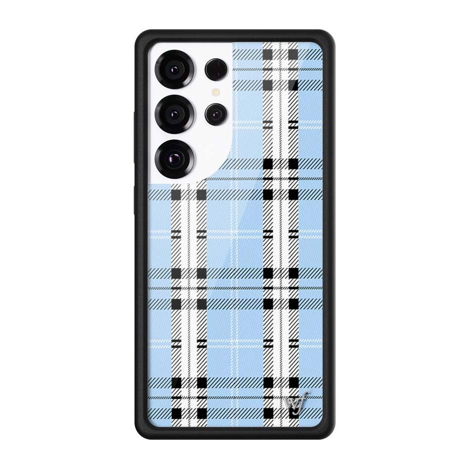 Plaid | Blue Samsung Galaxy Case