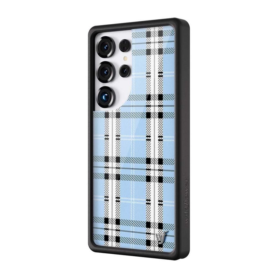 Plaid | Blue Samsung Galaxy Case