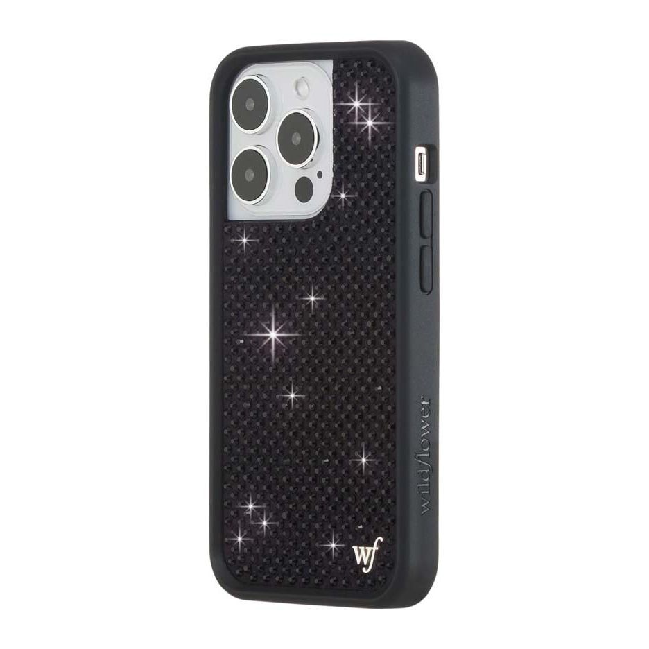 Rhinestone iPhone Case | Black