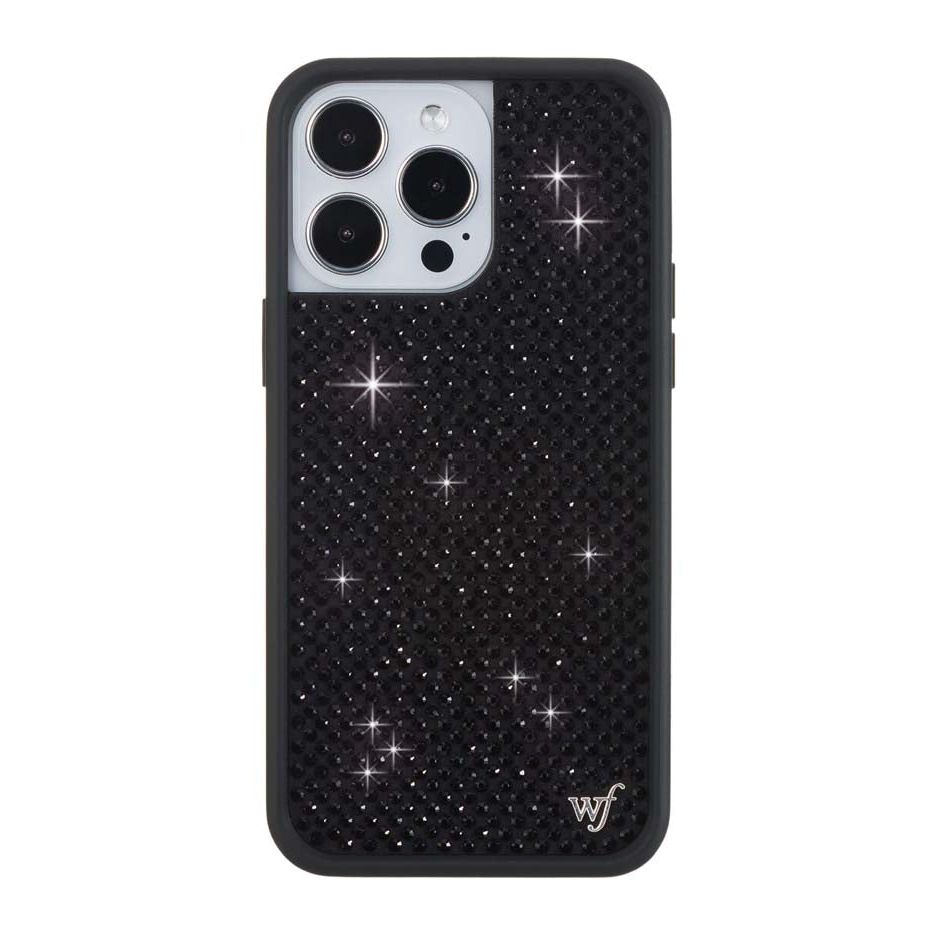 Rhinestone iPhone Case | Black