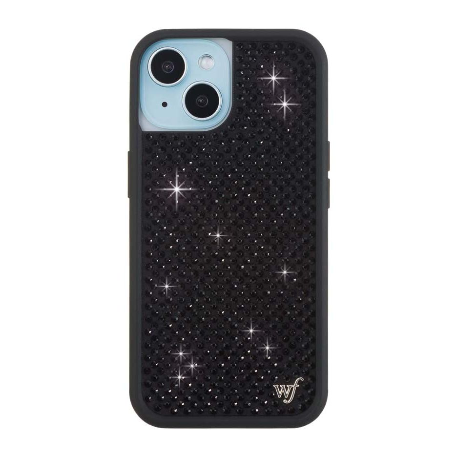 Rhinestone iPhone Case | Black