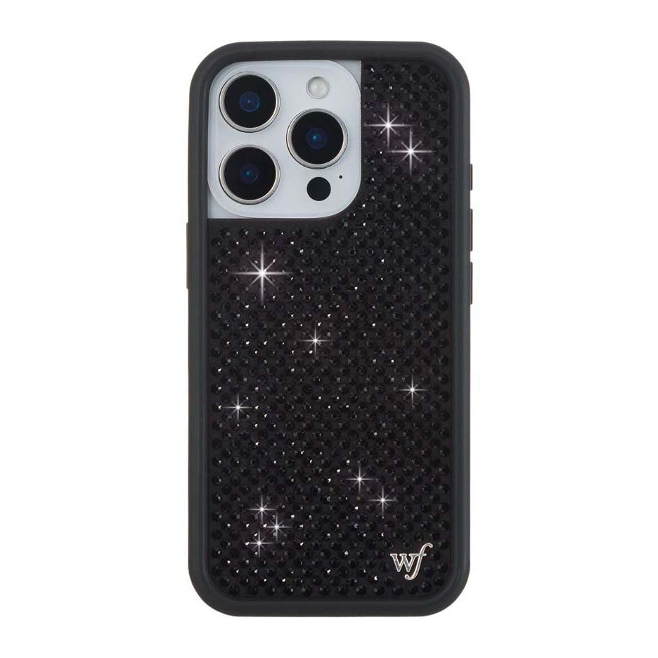 Rhinestone iPhone Case | Black