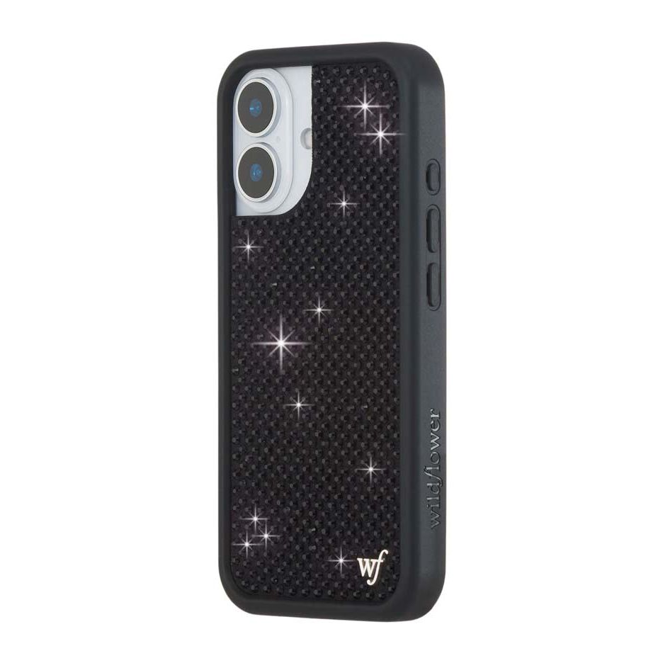Rhinestone iPhone Case | Black
