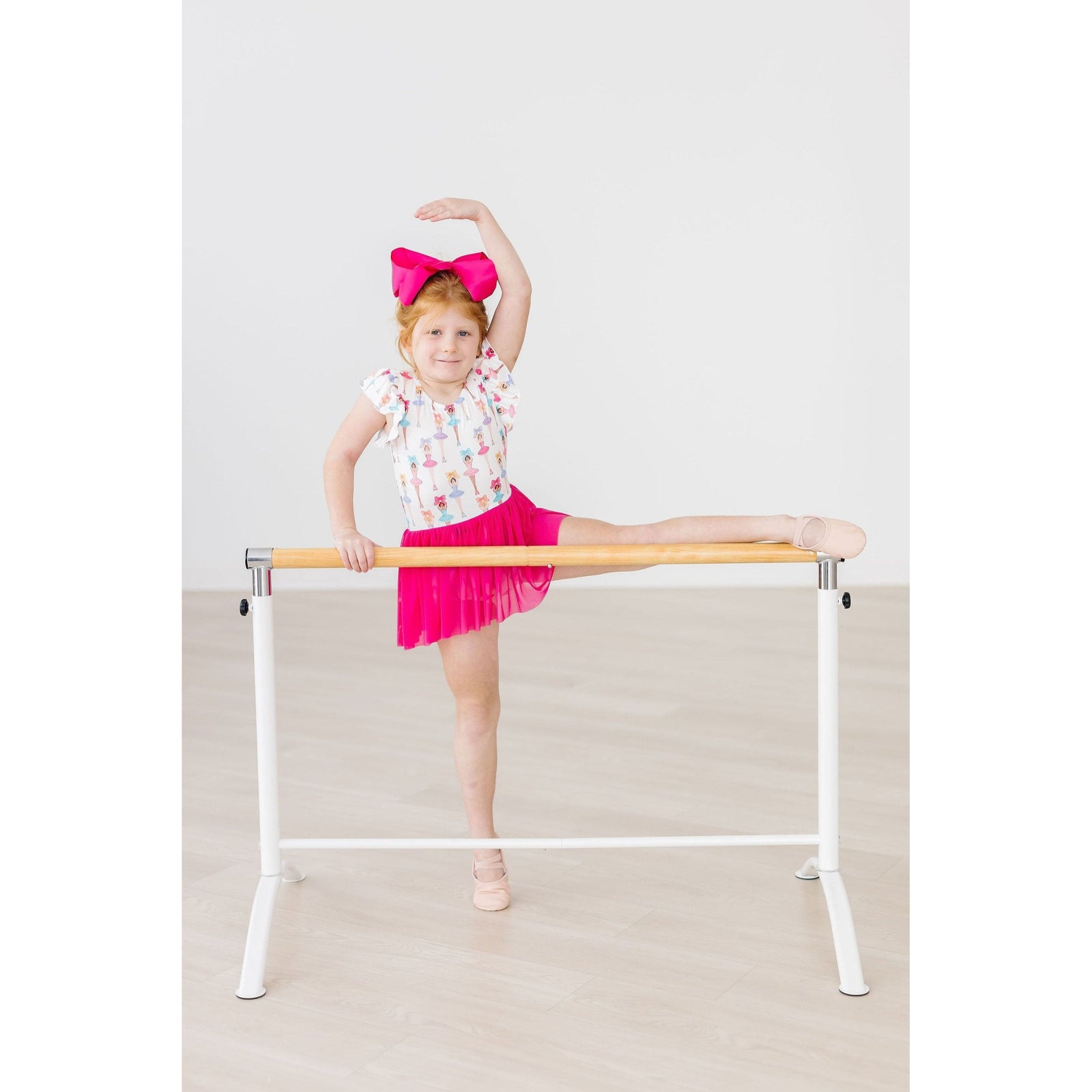 Ballerina Bows S/S Twirl Leotard