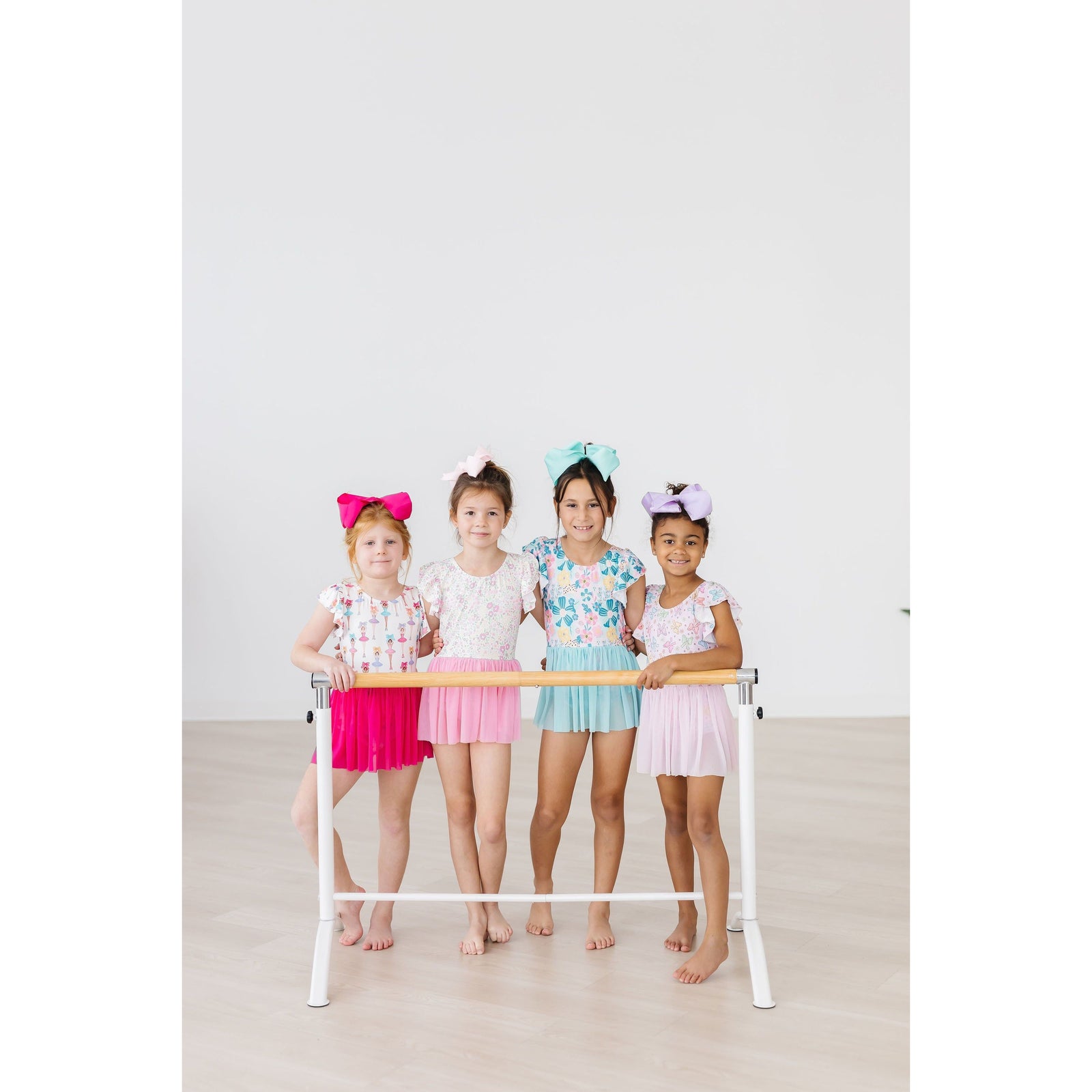 Ballerina Bows S/S Twirl Leotard