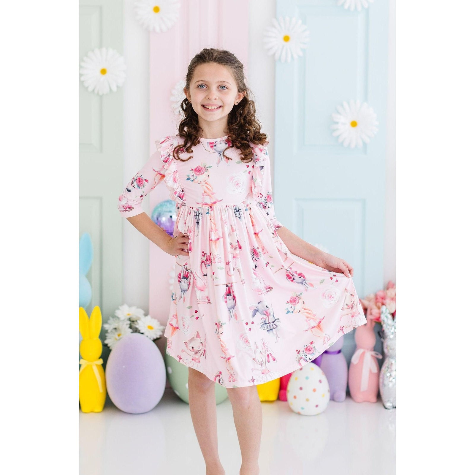 Ballet Beauties Ruffle Twirl Dress