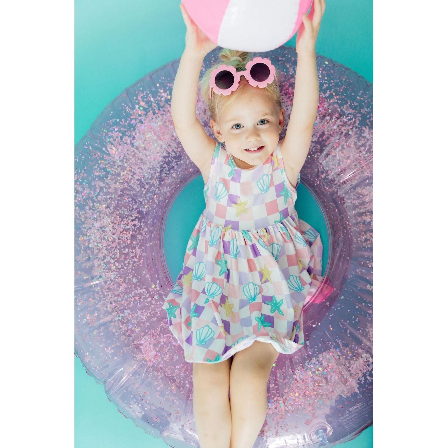 Beach Days Tank Twirl Dress