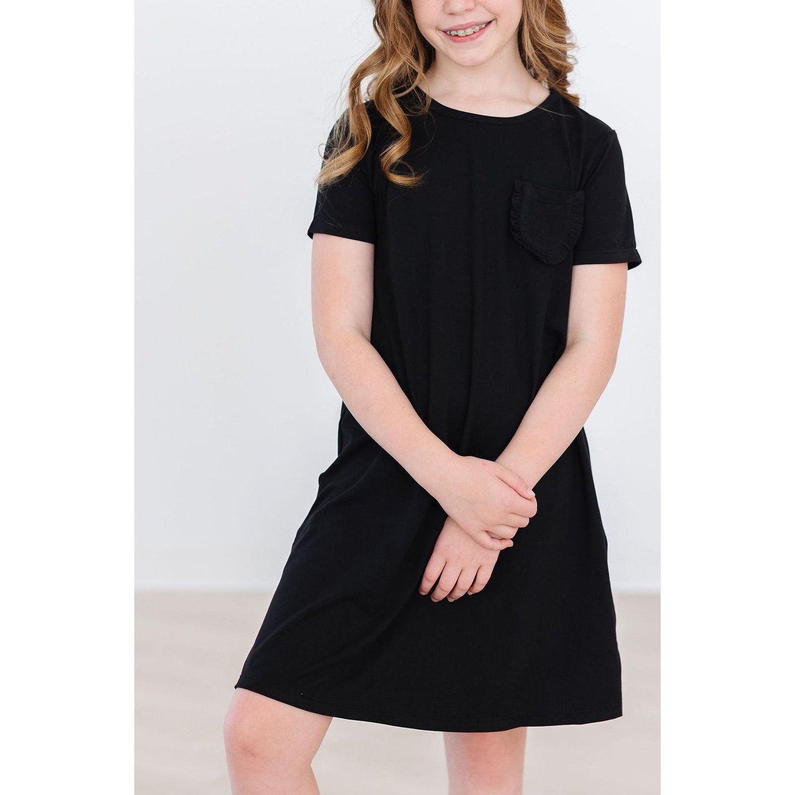 Black T-Shirt Dress