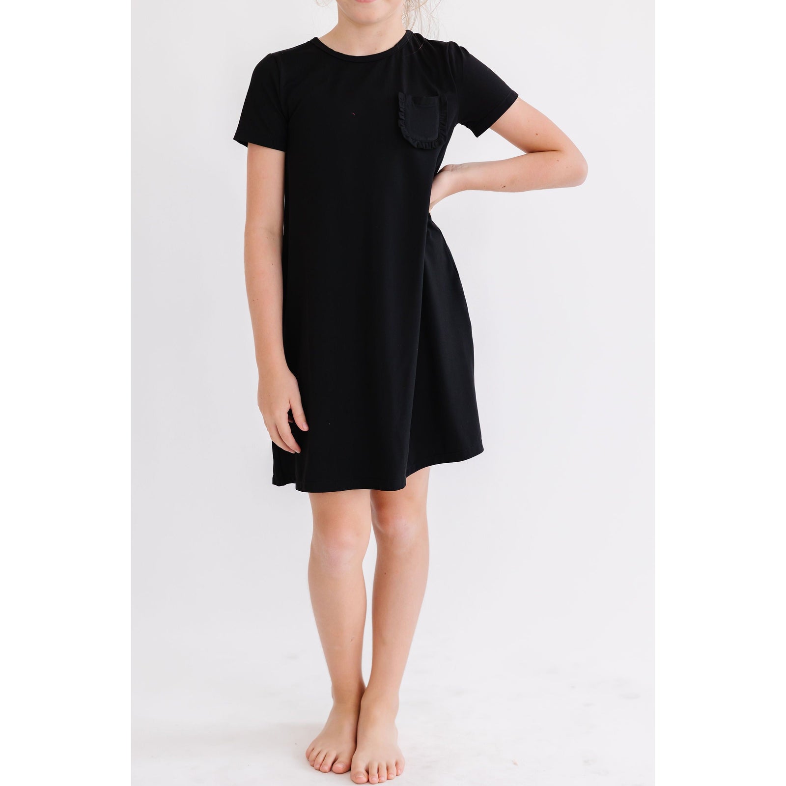 Black T-Shirt Dress