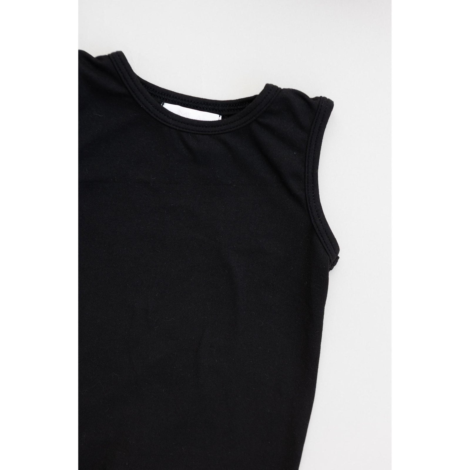 Black Tank One-Piece Jogger