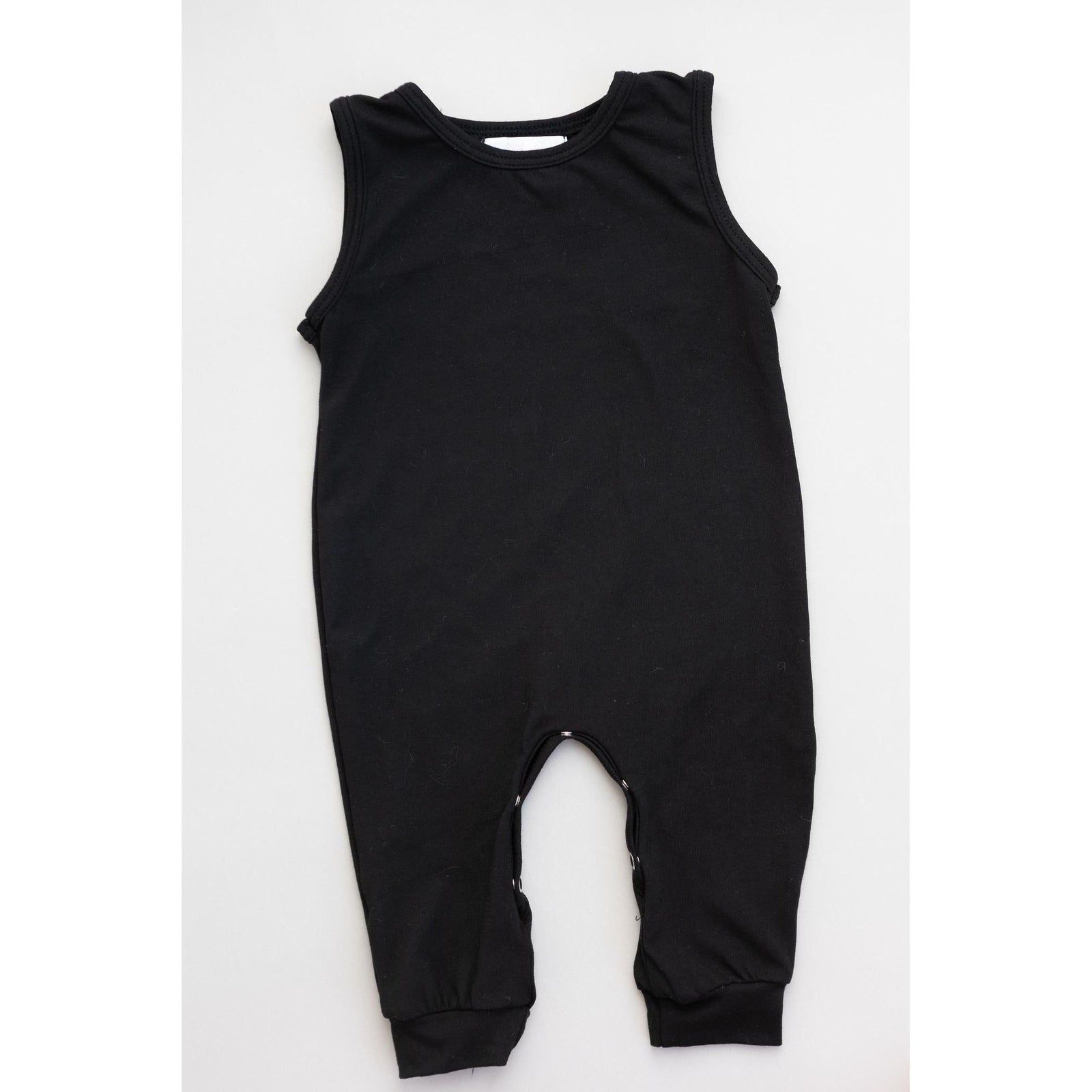 Black Tank One-Piece Jogger