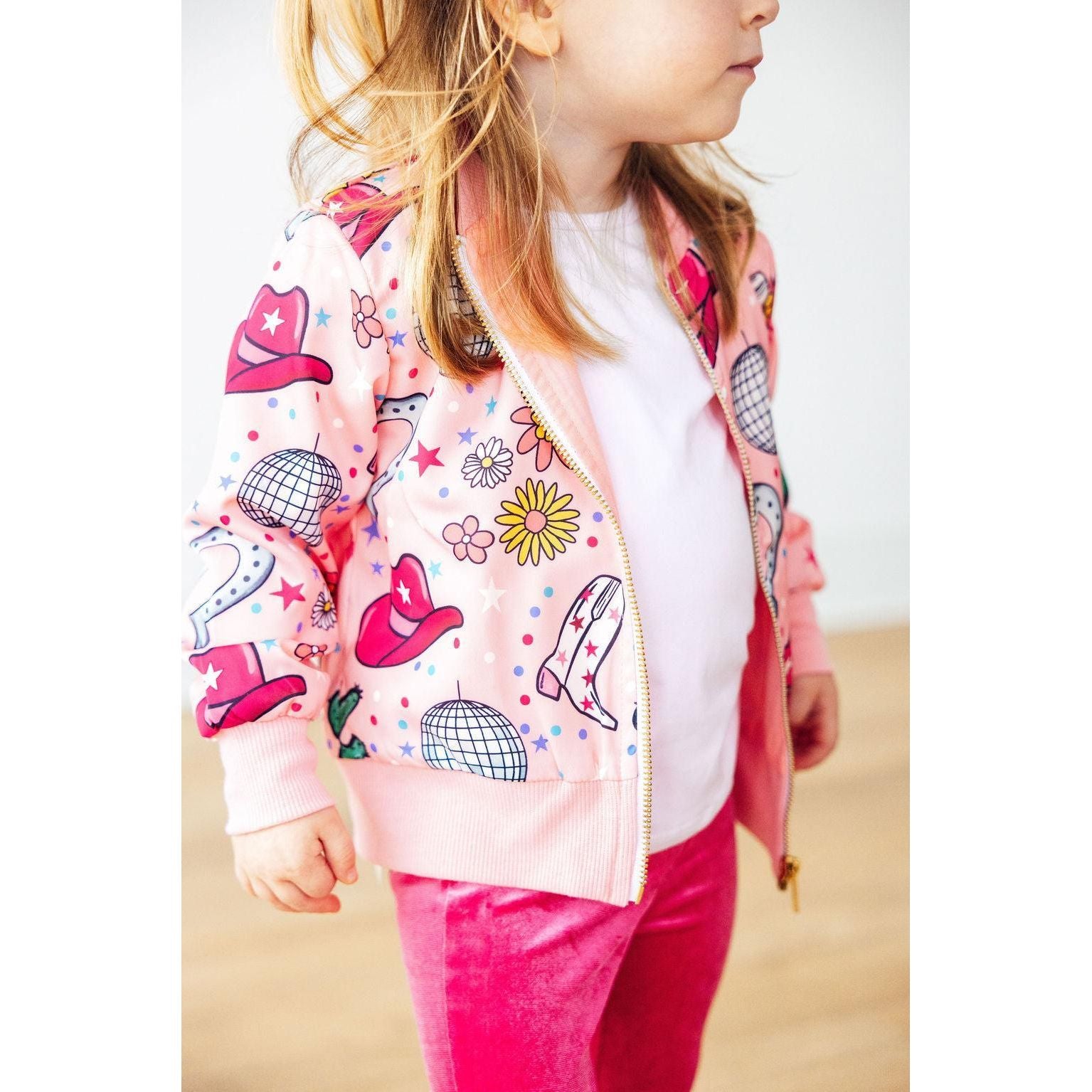 Boots & Bling Satin Jacket