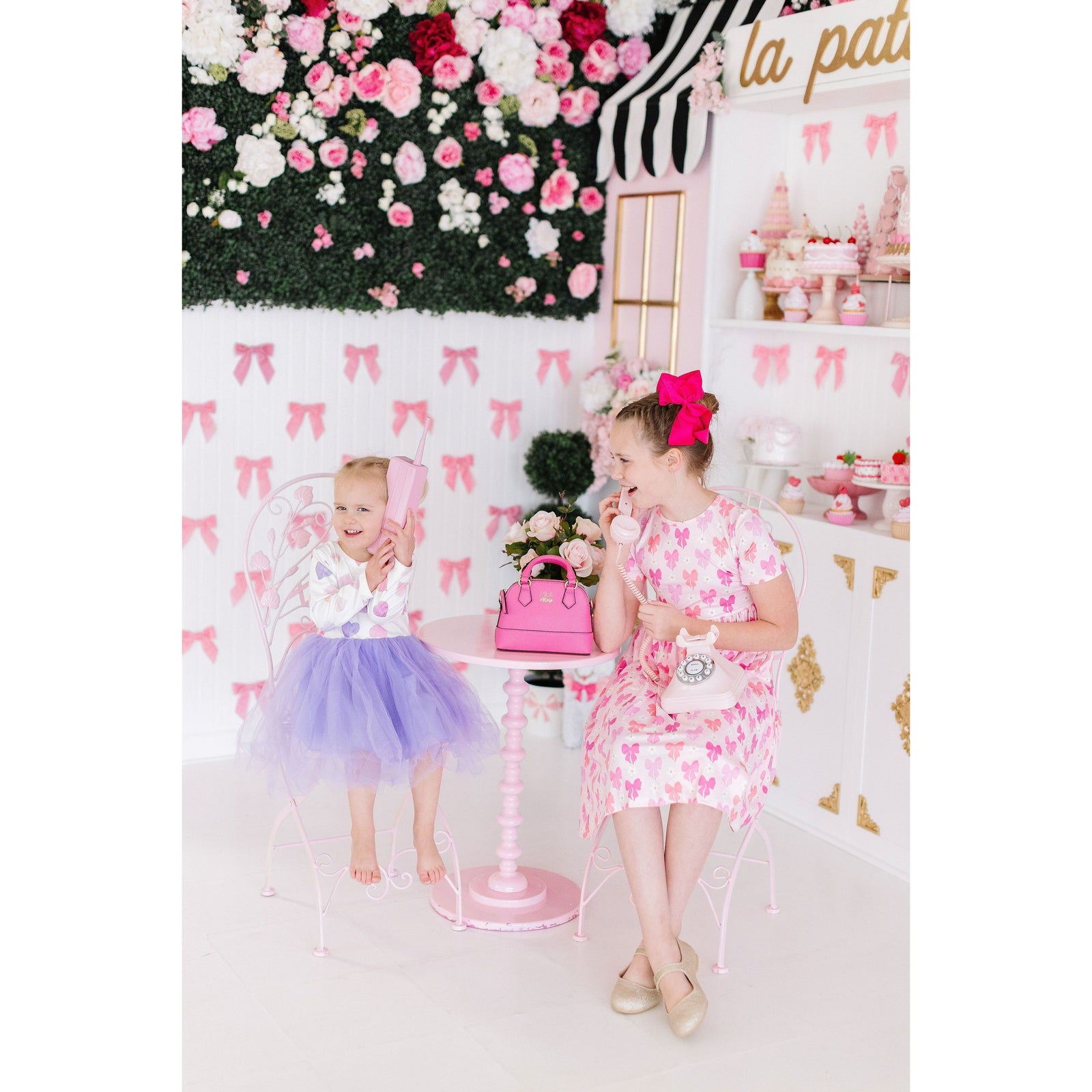 Bow Beauty S/S Pocket Twirl Dress