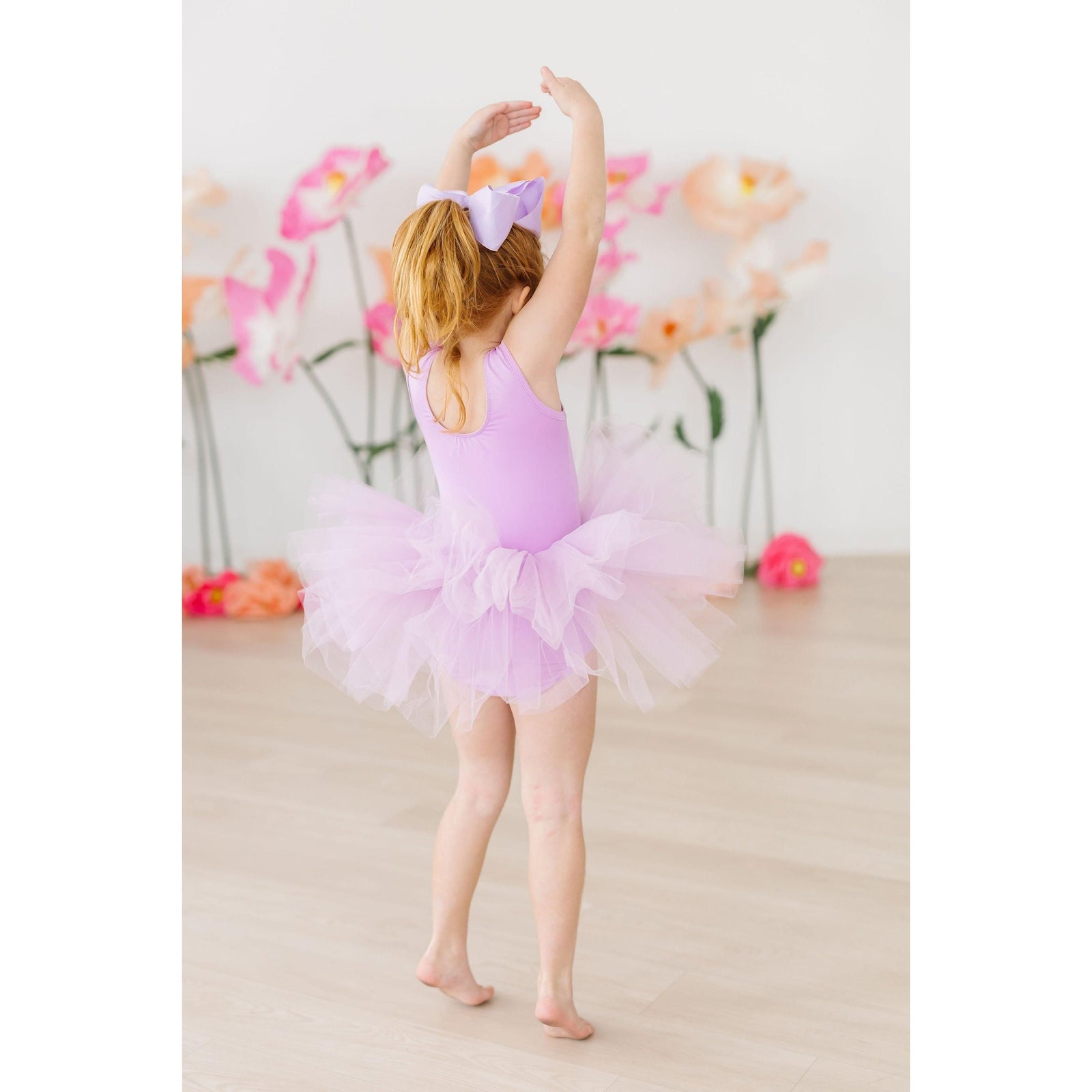 Bright Lilac Tank Tutu Leotard