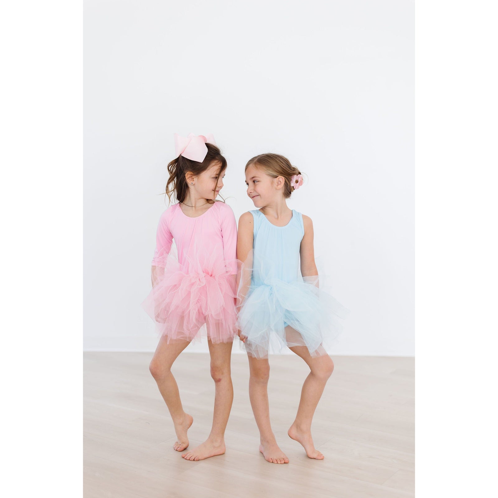 Bubblegum Pink 3/4 Tutu Leotard