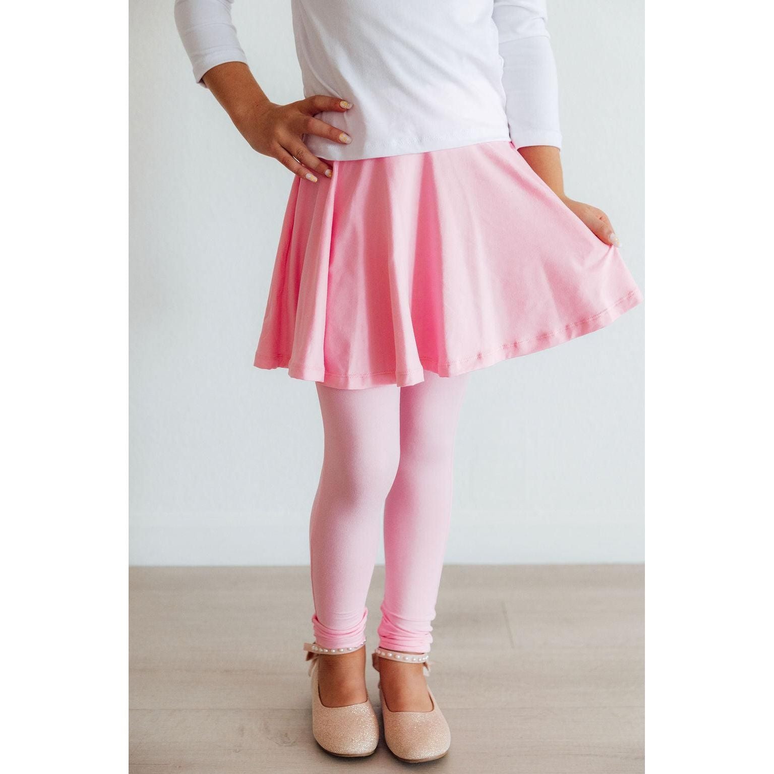 Bubblegum Pink Twirl Skegging