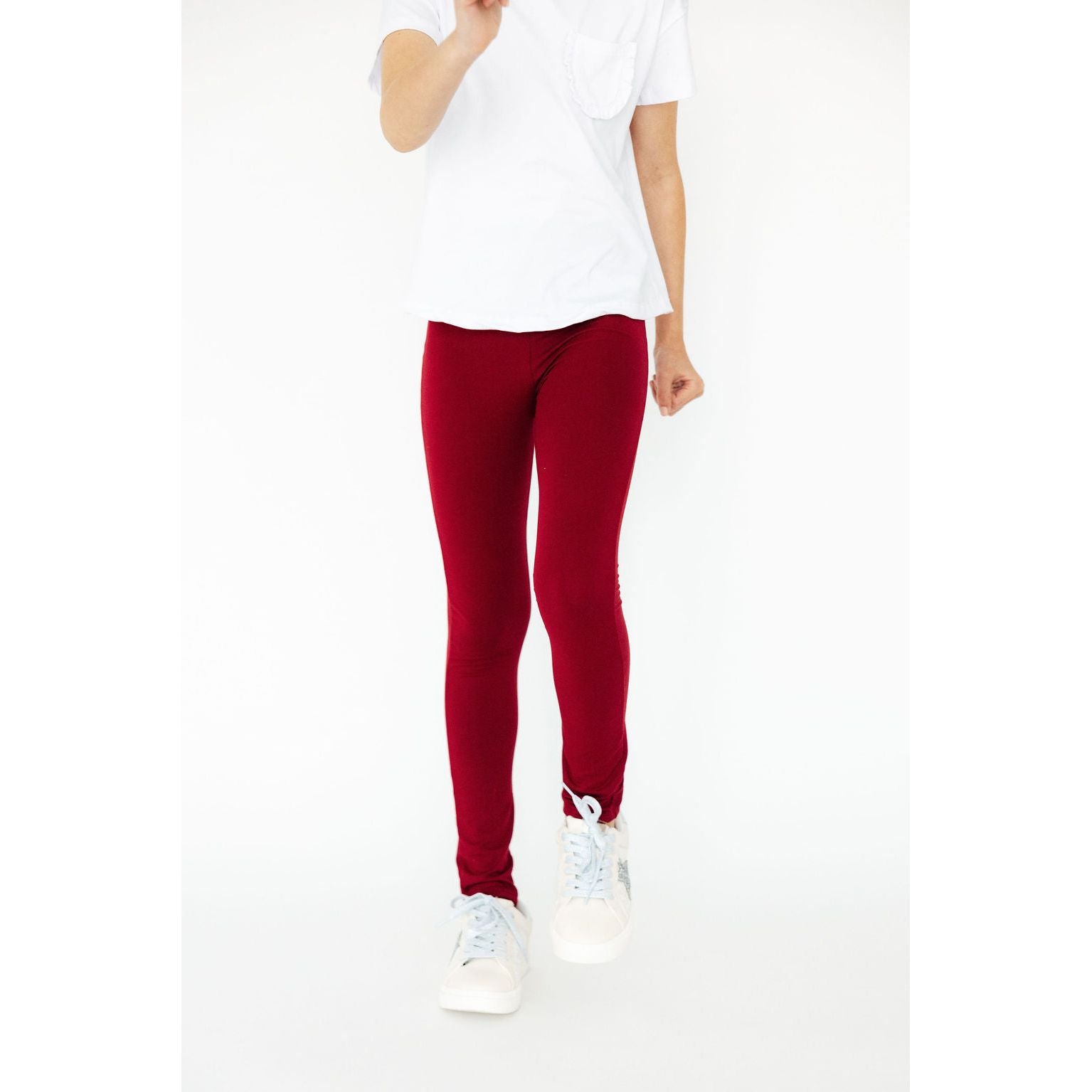 Burgundy Leggings