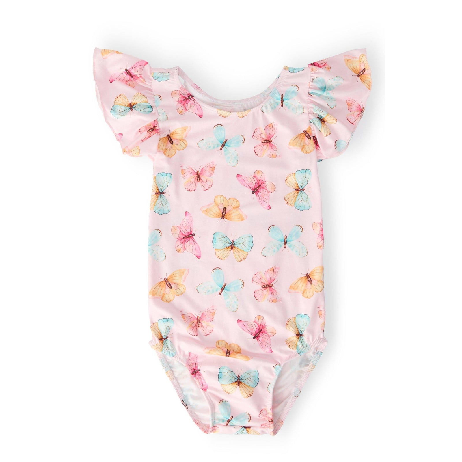 Butterfly Kisses S/S Flutter Sleeve Leotard