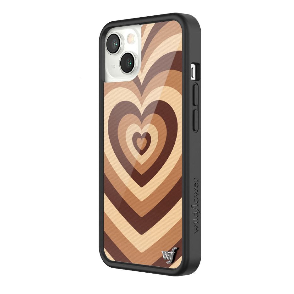 Latte Love | Brown iPhone Case