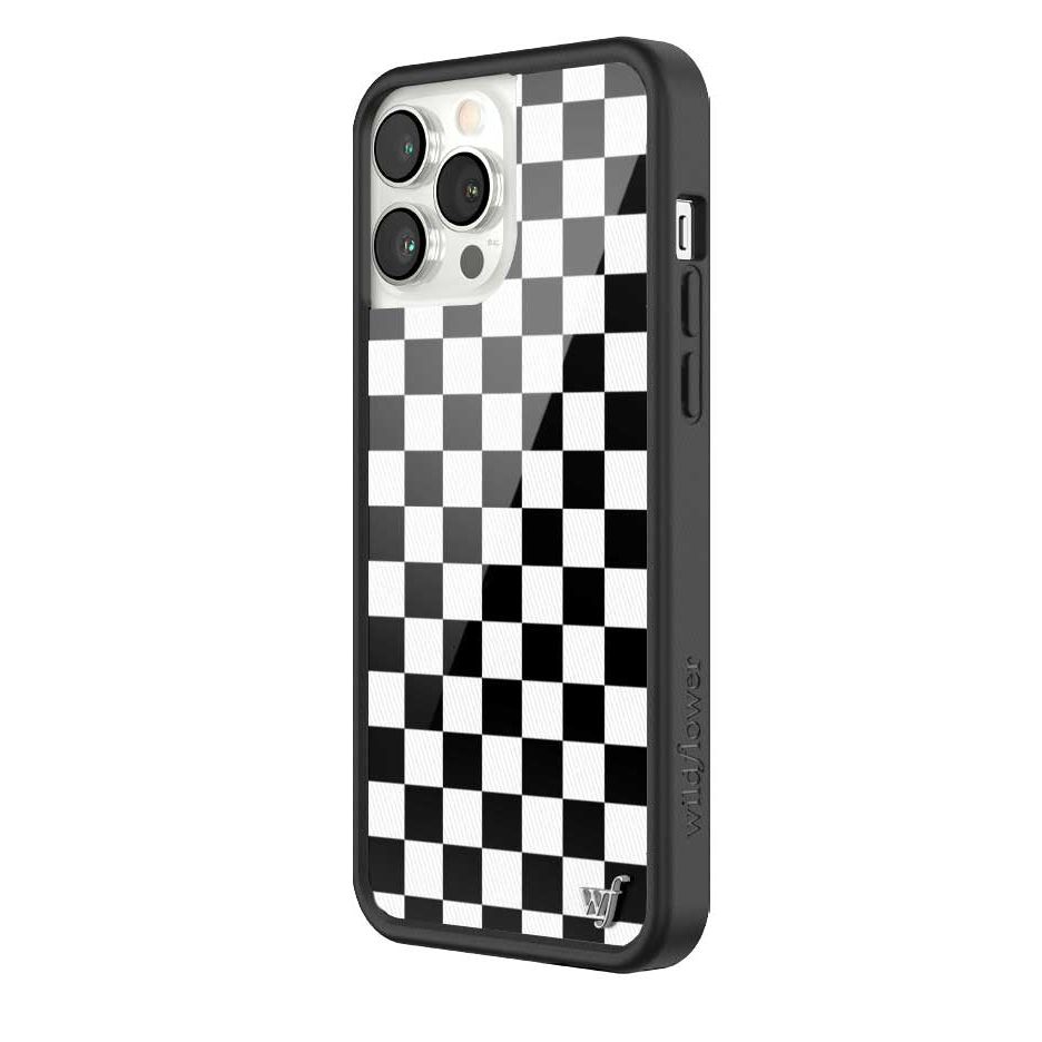 Checkers | Black iPhone Case