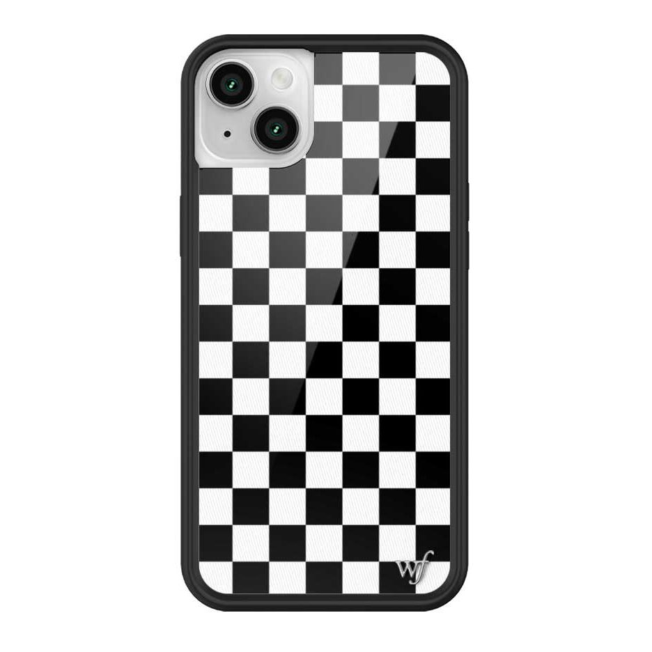Checkers | Black iPhone Case