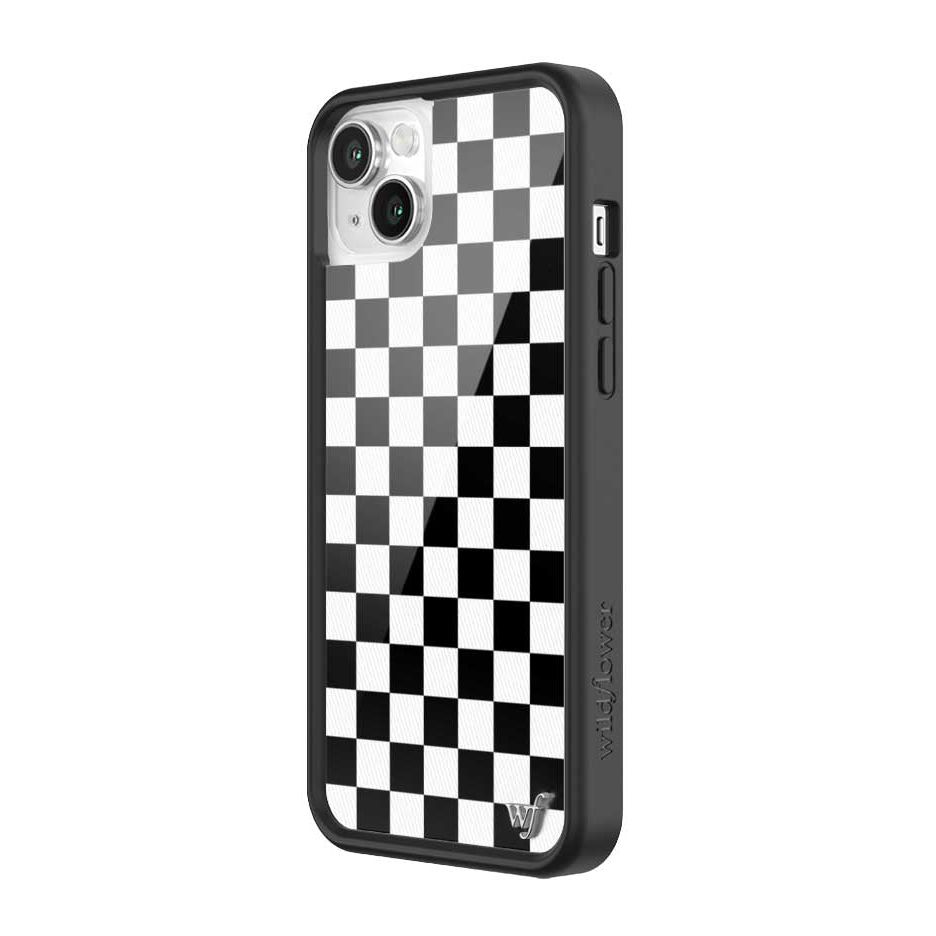 Checkers | Black iPhone Case