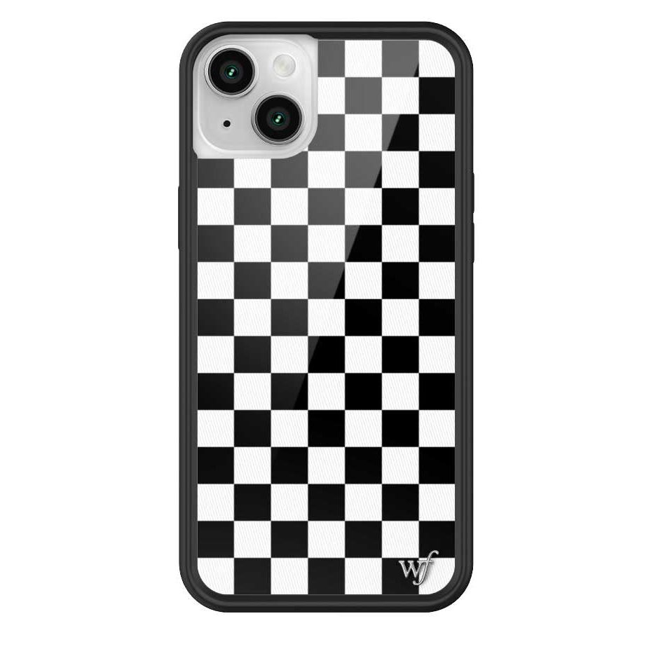 Checkers | Black iPhone Case