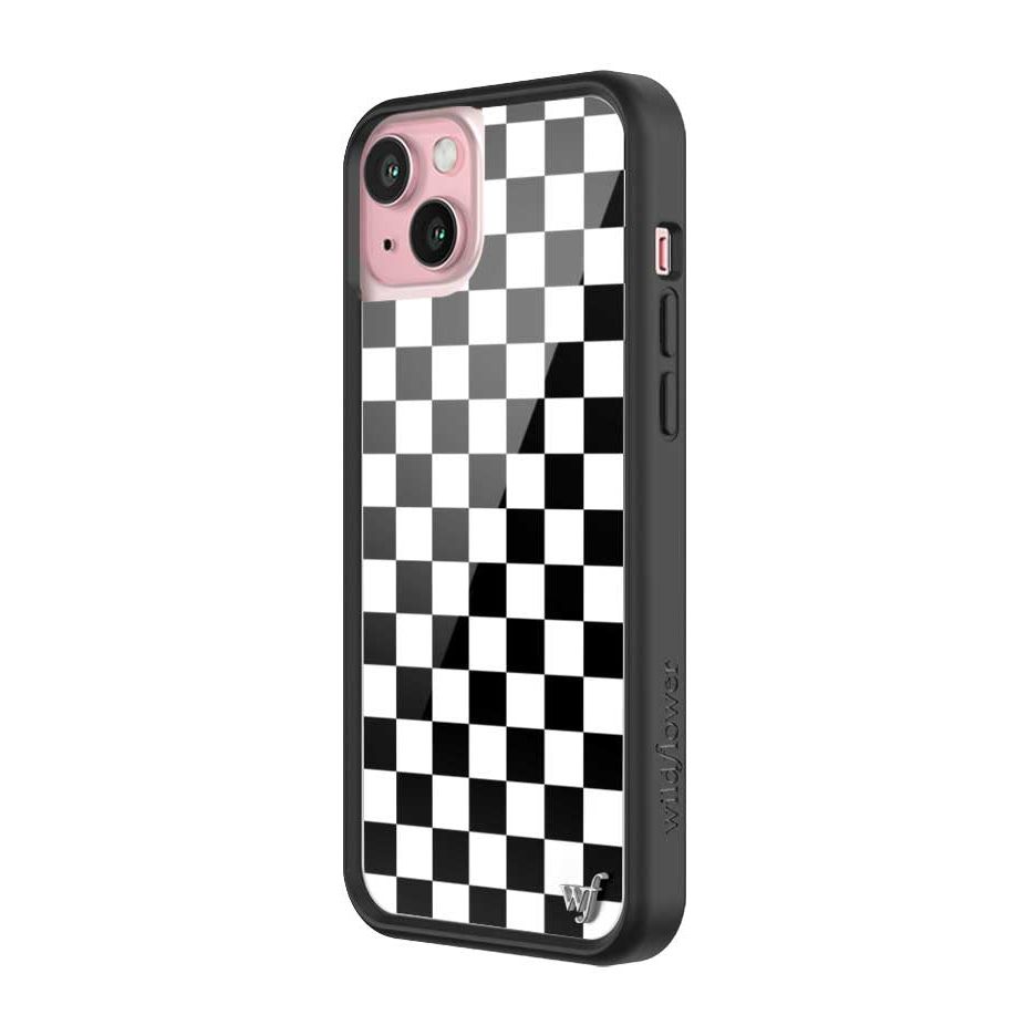 Checkers | Black iPhone Case