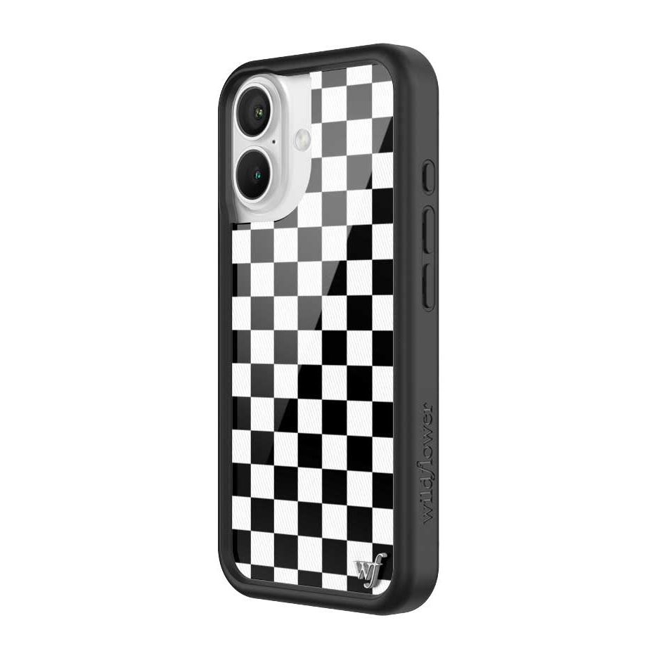 Checkers | Black iPhone Case