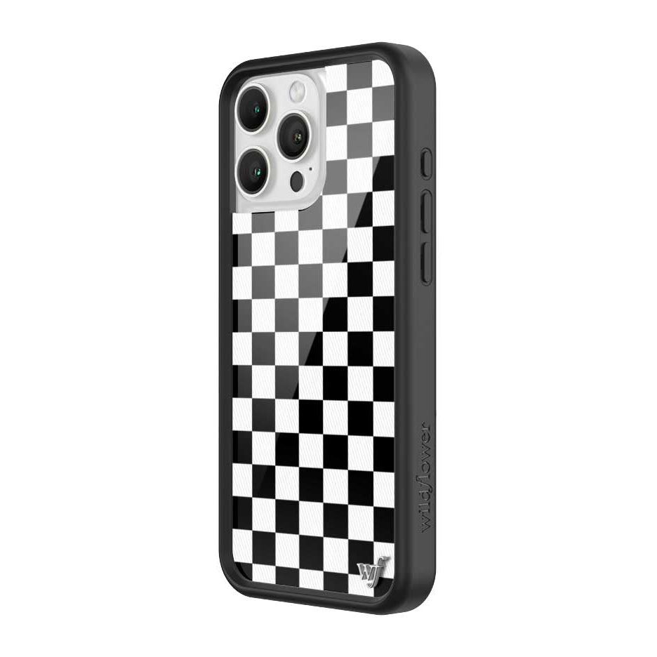 Checkers | Black iPhone Case
