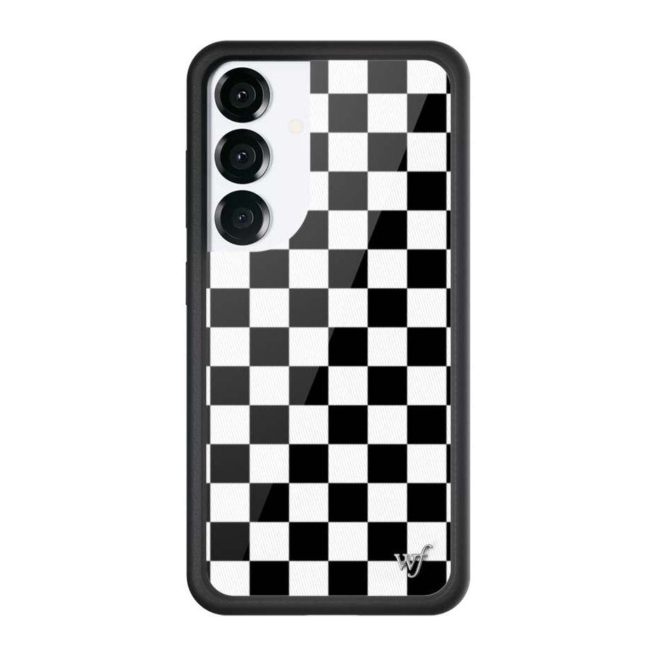 Checkers | Black Samsung Galaxy Case