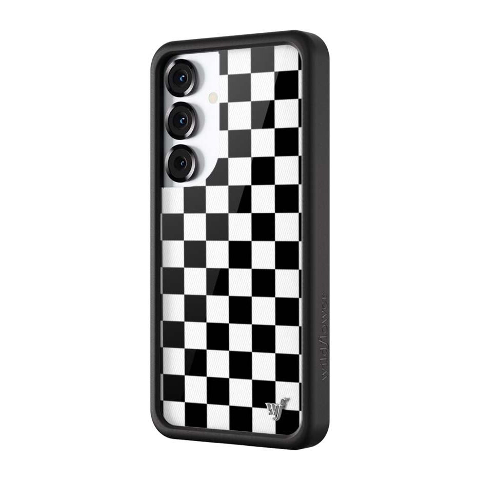 Checkers | Black Samsung Galaxy Case