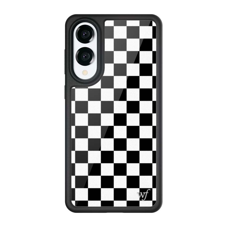 Checkers | Black Samsung Galaxy Case