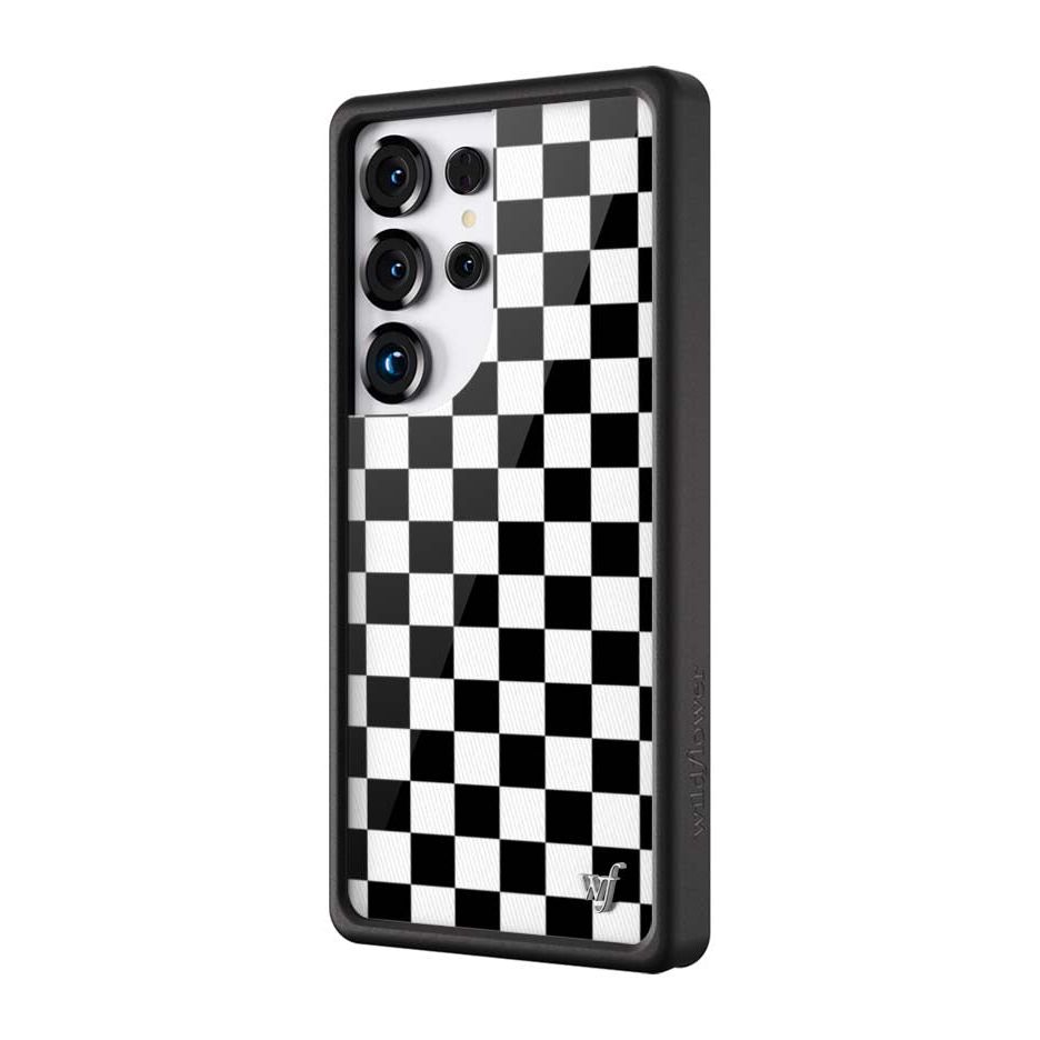 Checkers | Black Samsung Galaxy Case