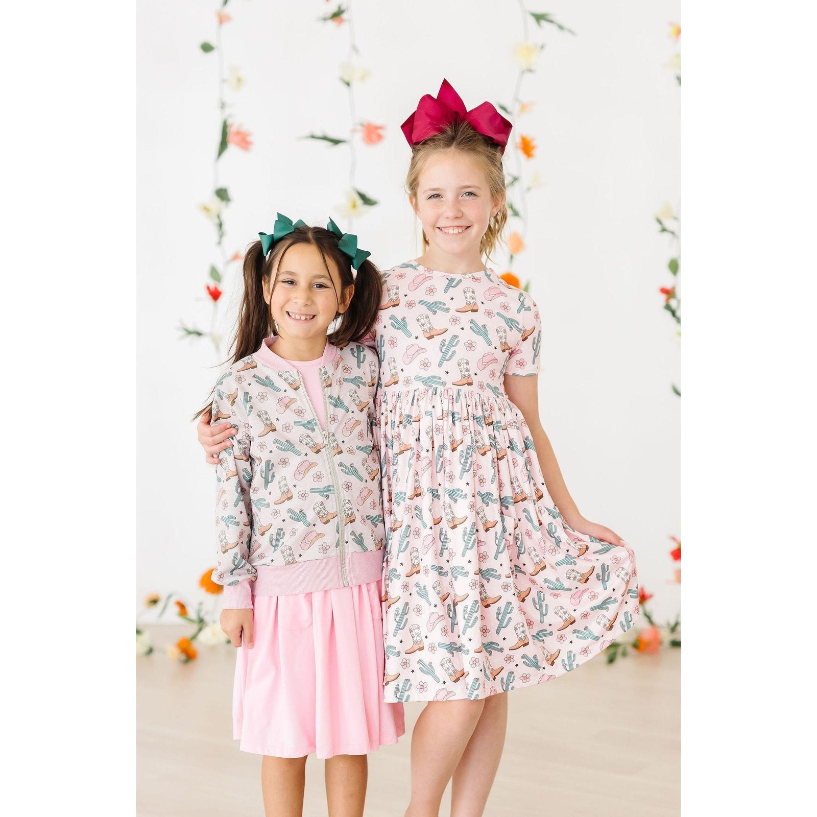 Cactus Cowgirl S/S Pocket Twirl Dress